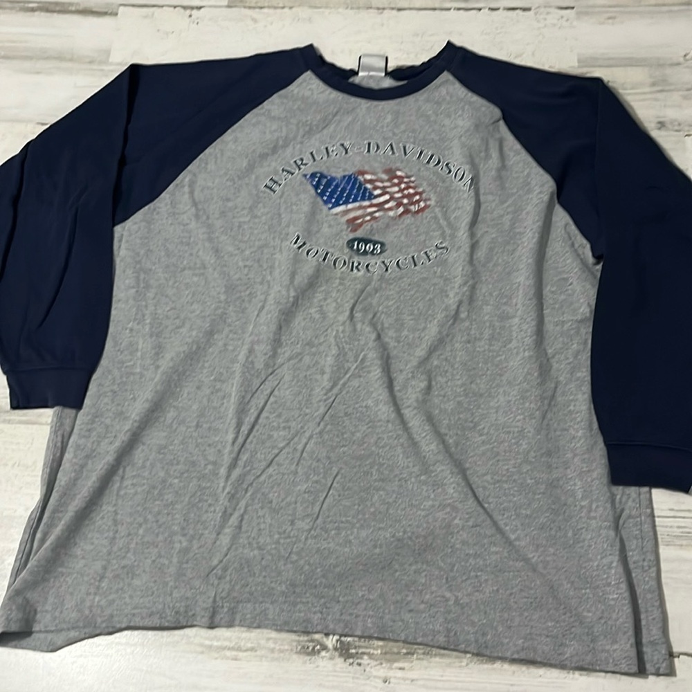 Harley-Davidson 2007 Baseball Tee Size 3XL